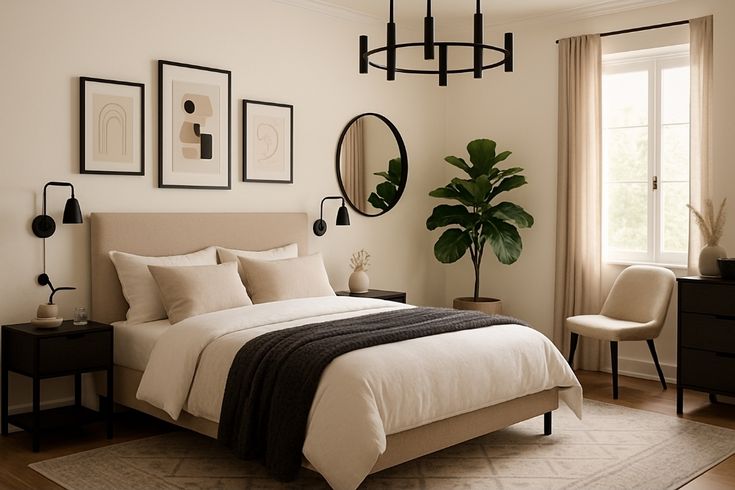 small bedroom color scheme that feel expensive