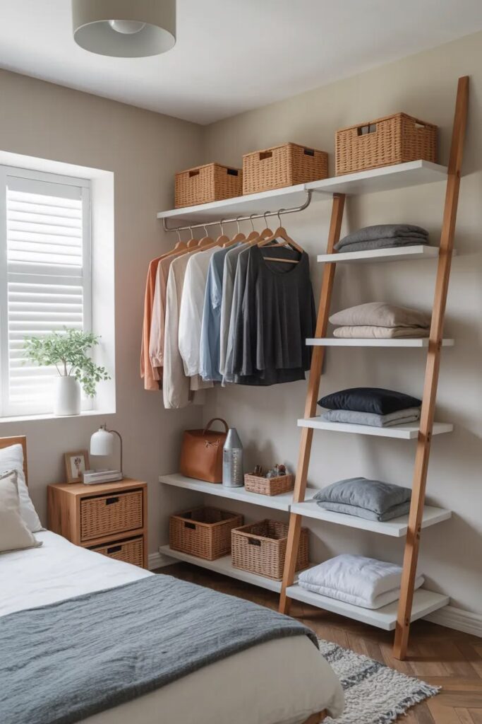 a well organized open storage