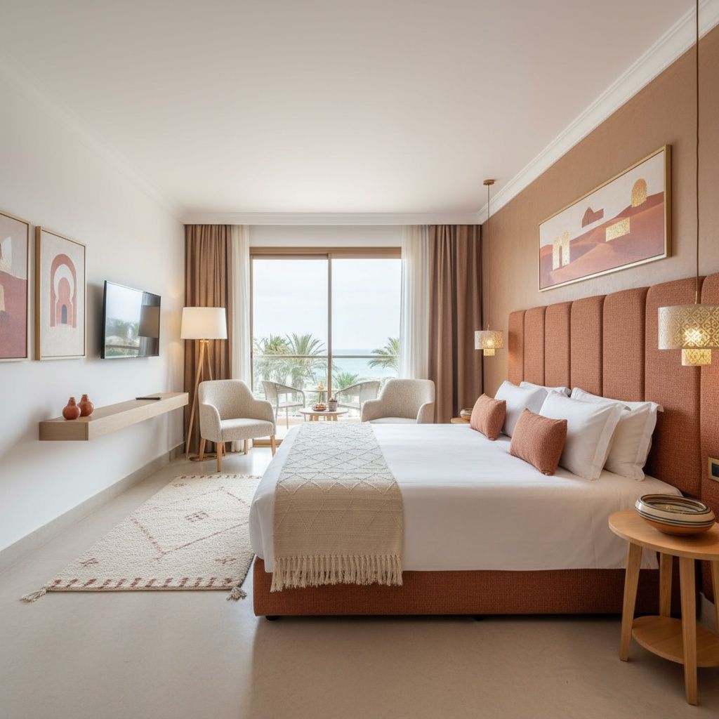 small bedroom feeling like a 5 star hotel