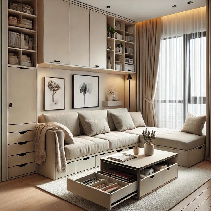 maximize every inch of your small living room