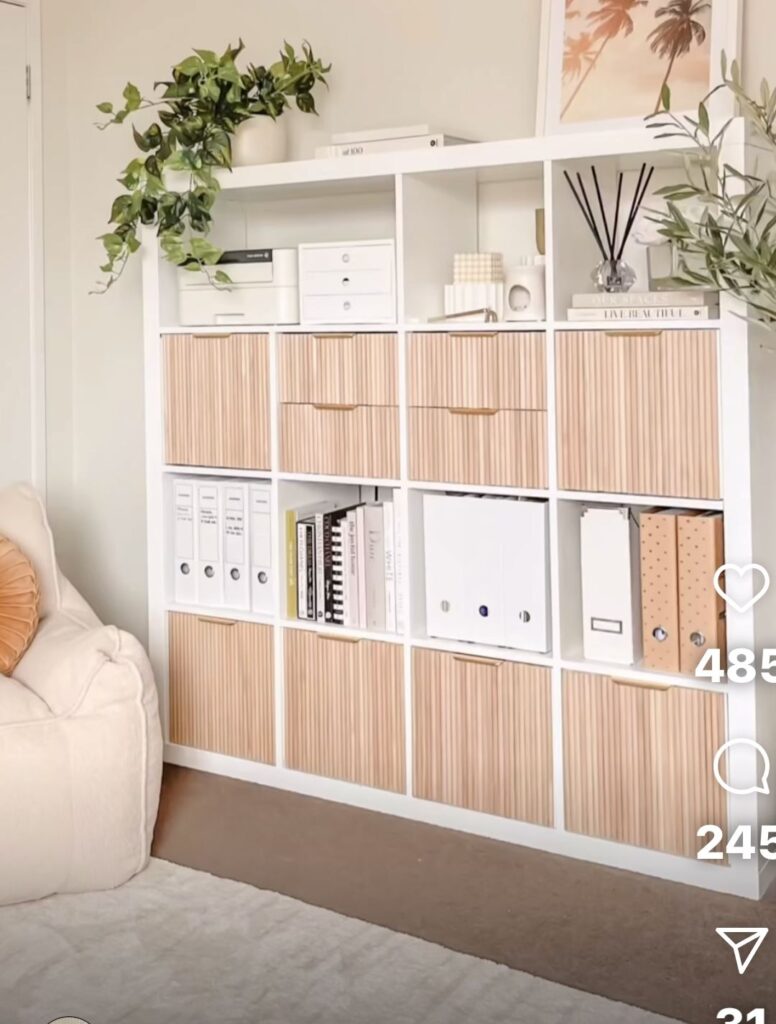 custom styled sto9rage cabinet in modern luxury living room 