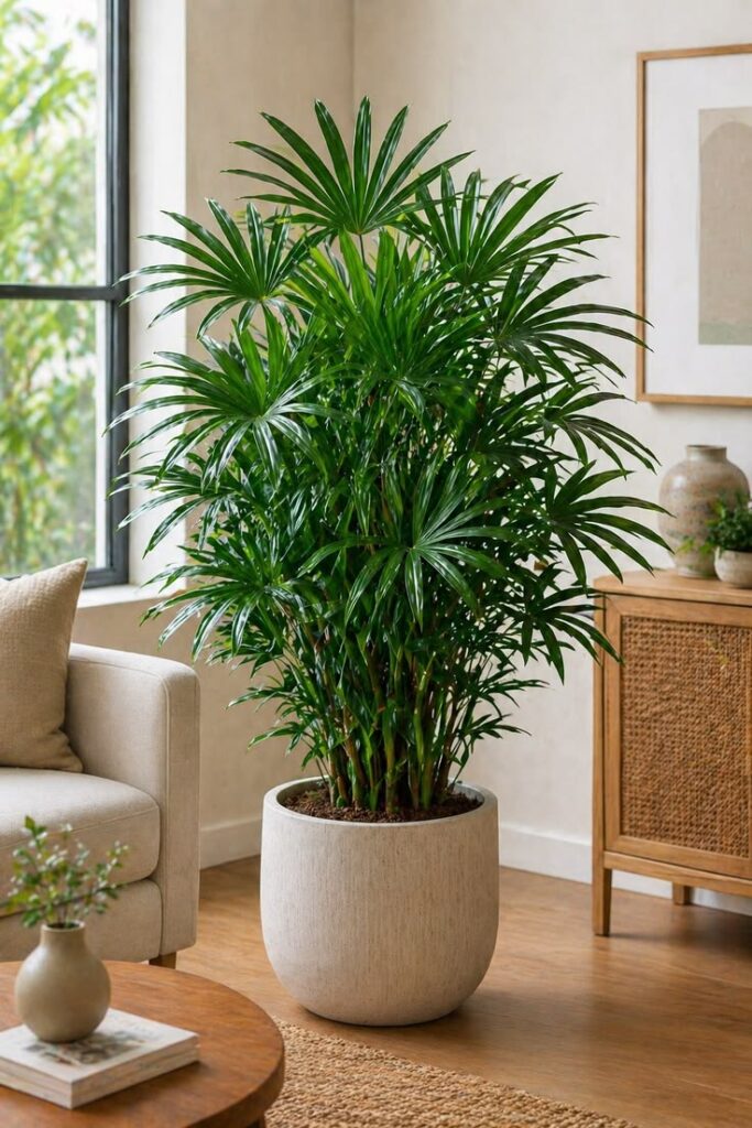 indoor plant with natural plan