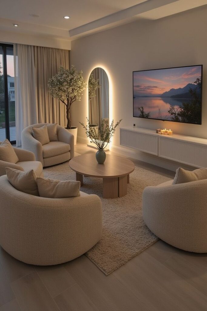 modern luxury living room 