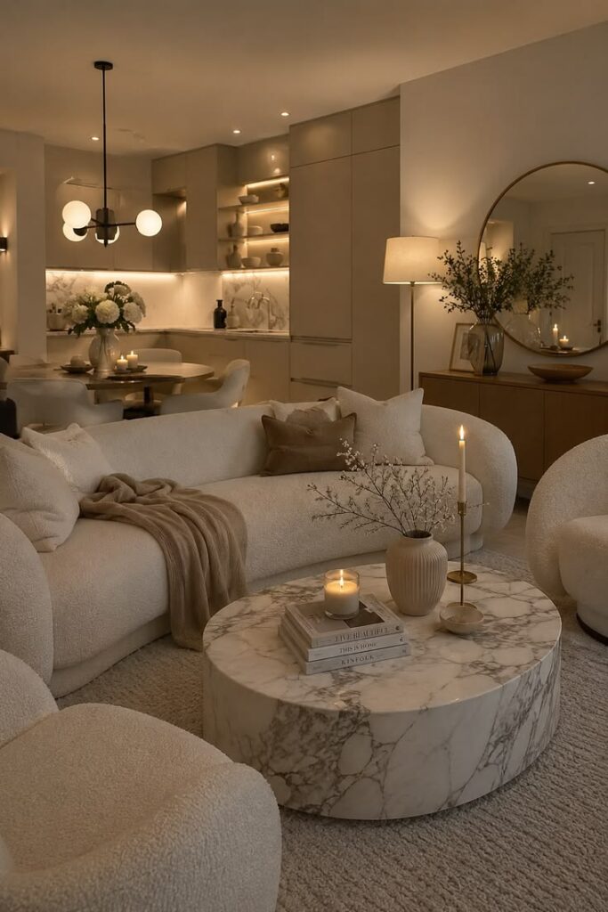 modern apartment designed for everyday comfort