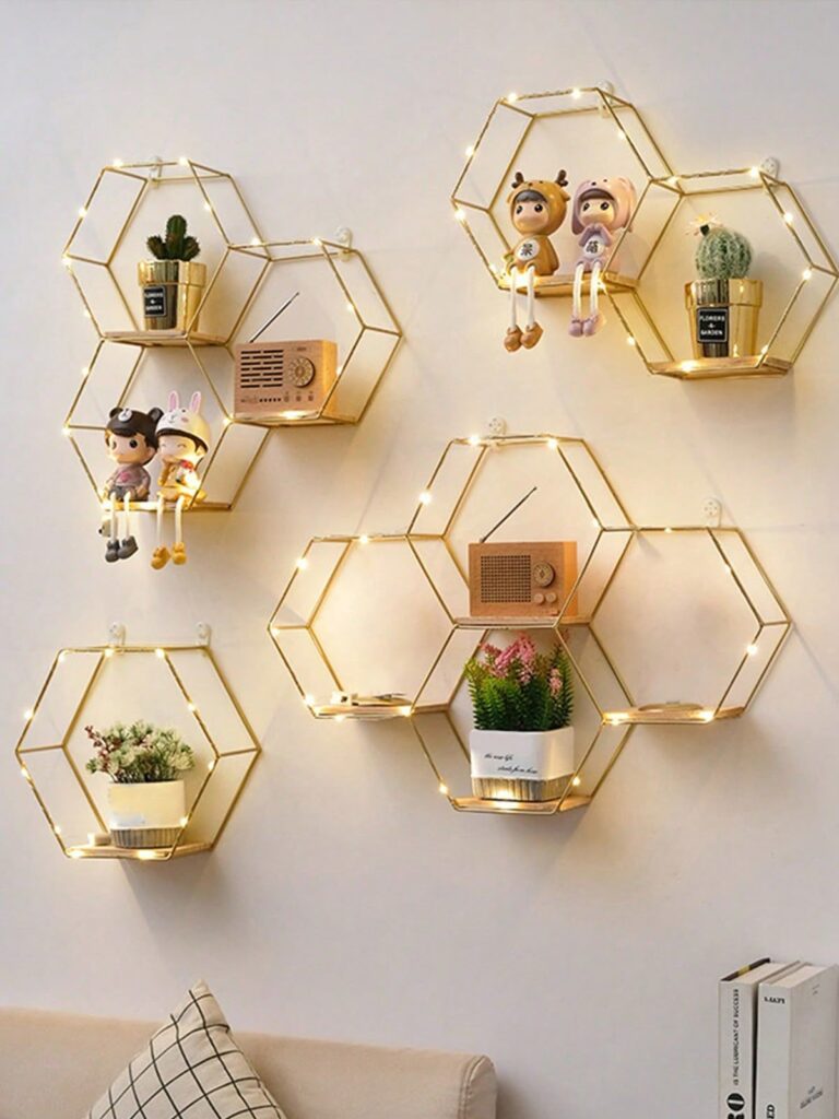 decorative metallic accent
