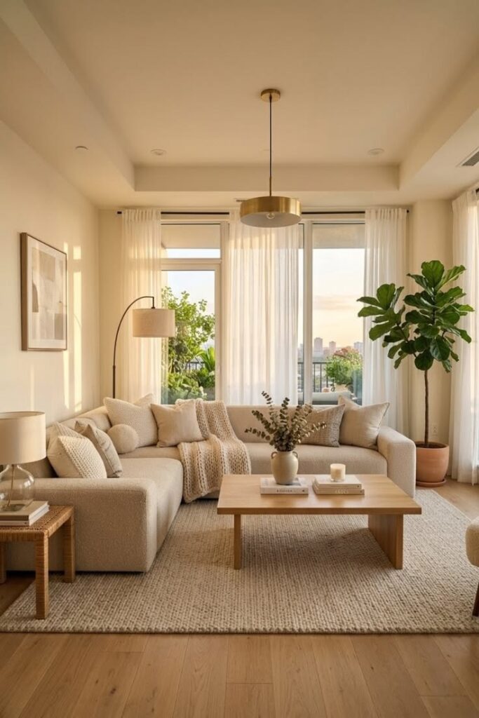  room combining elegant design with soft, comfortable seating.