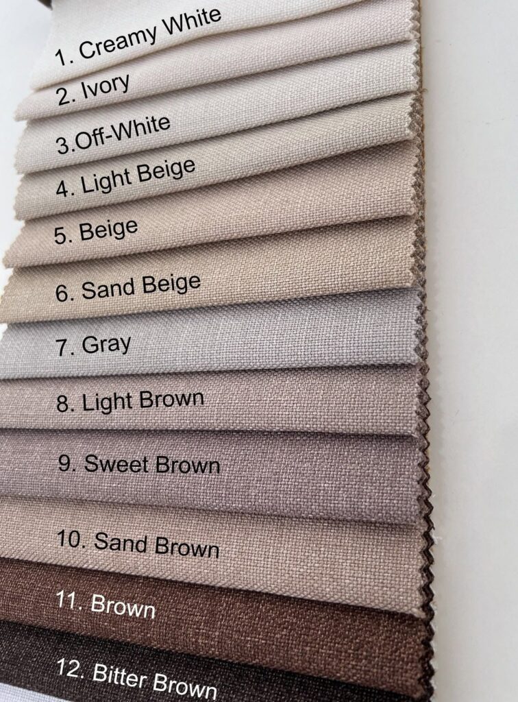 elegant linen colors