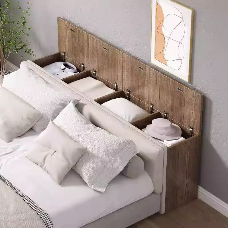 bedroom with  hidden storage creating a clean, uncluttered appearance.