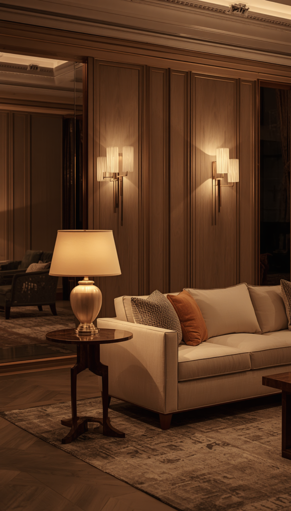 tiny small luxurious room